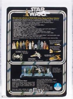 $RARE$ Vintage Kenner Star Wars AFA 85 R2-D2 12 Back A Card SKU Footer Numbers