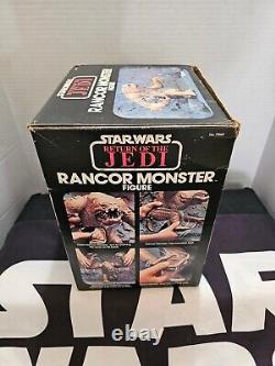 Rancor Monster 1983 STAR WARS Vintage Original COMPLETE MIB NEW NRFB