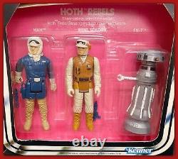 Rare! Special Offer Hoth Rebels 3 Pack Action Figure Set Vintage Star Wars