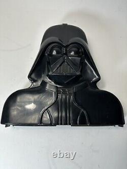 STAR WARS 1980 KENNER VINTAGE DARTH VADER CARRYING CASE With FIGURES AND INSERT