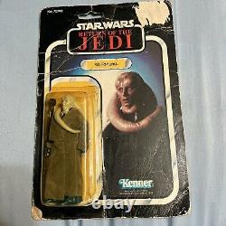 STAR WARS BIB FORTUNA Return Of The Jedi VINTAGE 77-Back 1983 Kenner MOC ROTJ