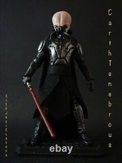 STAR WARS CUSTOM DARTH TENEBROUS 3.75 Vintage Collection