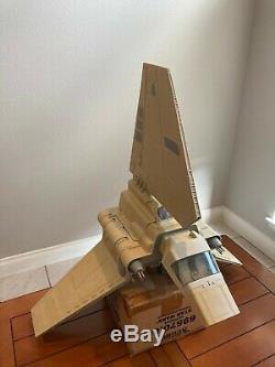 STAR WARS ROTJ IMPERIAL SHUTTLE COMPLETE With BOX 1984 VINTAGE KENNER