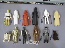 STAR WARS Vintage DISPLAY STAND Mail Away First 12 Action Figures Complete 1977