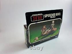 Speeder Bike Vintage Star Wars Vehicle with Original Box 1983 Kenner 80s ROTJ