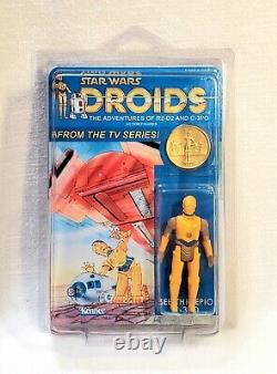 Stan Solo Creations Vintage 1985 Style Star Wars Droids Cartoon Animated C-3PO