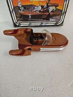 Star Wars 1979 Landspeeder With Box Snd Figures From Kenner