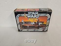 Star Wars 1979 Landspeeder With Box Snd Figures From Kenner