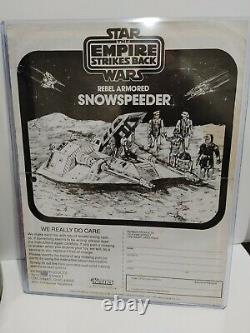 Star Wars 1980 Vintage Rebel Armored Snowspeeder Vehicle Box & Instructions