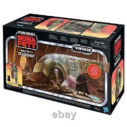 Star Wars BOBF Boba Fett's Starship with Boba Fett Figure The Vintage Collection