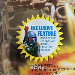 Star Wars Boba Fett Jumbo Kenner vintage figure Gentle Giant 12 Rocket Firing