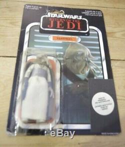 Star Wars Clipper Squid Head Vintage Carded Palitoy ROTJ