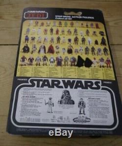 Star Wars Clipper Squid Head Vintage Carded Palitoy ROTJ