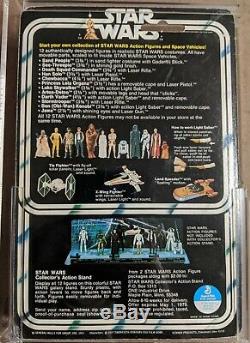 Star Wars DARTH VADER MOC 1977 Kenner 12 back A 80+ AFA CAS vintage 83.9