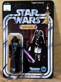 Star Wars Darth Vader DT Saber Vintage Recarded Original Action Figure 12 Back