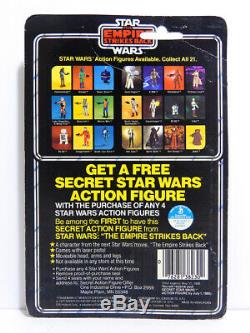 Star Wars Darth Vader Figure Esb 21 Back Moc Kenner Vintage Offer 1977 1985