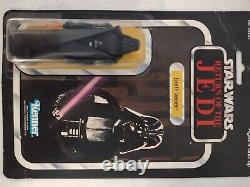 Star Wars Darth Vader Vintage Kenner 1983 ROTJ 65 Back Figure MOC