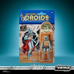 Star Wars Droids Vintage collection Boba Fett C-3PO R2D2