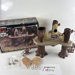 Star Wars Ewok Village Action Playset ROTJ 1983 Vintage Kenner Incomplete w Box