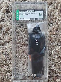 Star Wars First 12 Vintage Kenner Darth Vader 1977 Bagged No COO AFA 85 RARE