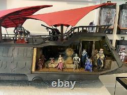 Star Wars Jabba's Sail Barge- Khetanna The Vintage Collection HasLab Complete