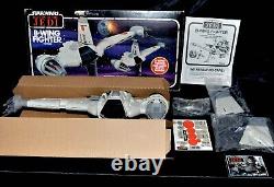Star Wars ROTJ Vintage B-Wing Fighter, unused tested complete Kenner, 1984