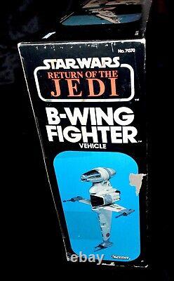 Star Wars ROTJ Vintage B-Wing Fighter, unused tested complete Kenner, 1984