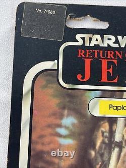 Star Wars Return Of The Jedi Paploo Ewok 79-c Moc Kenner Vintage