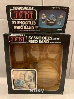 Star Wars Sy Snootles Rebo Band Box W Attch Card Bubble Kenner Vintage 1983 Rotj