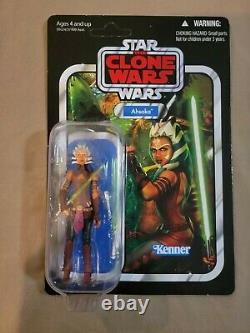 Star Wars The Clone Wars Vintage Collection VC102 Ahsoka Tano? UNPUNCHED CASE