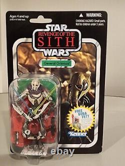 Star Wars The Vintage Collection General Grevious VC17 MOC Great Card