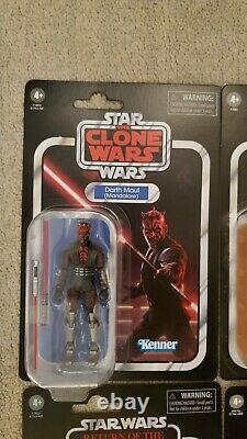 Star Wars The Vintage Collection Lot Vader Maul Palpatine Ren And Batch Grey