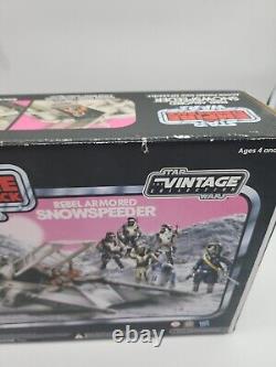 Star Wars The Vintage Collection REBEL ARMORED SNOWSPEEDER READ Open Box