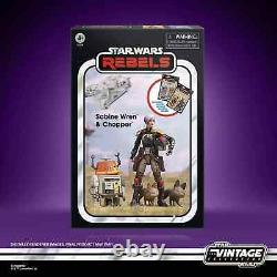 Star Wars The Vintage Collection Sabine Wren & Chopper C1-10P 2 Pack Pre-Order