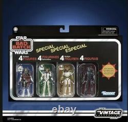 Star Wars The Vintage Collection The Bad Batch Special 4 Pack PRE SALE