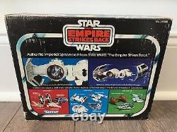 Star Wars Tie Bomber Diecast W Bubble Box Only Esb Kenner Vintage 1980 Rare Htf