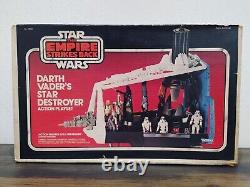 Star Wars Vintage 1980 Darth Vader's Star Destroyer Action Playset Complete