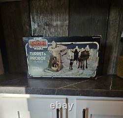Star Wars Vintage 1980 ESB Turret and Probot Playset Complete With Box
