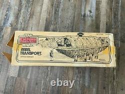 Star Wars Vintage 1982 Rebel Transport MIB boxed catalog/unused stickers