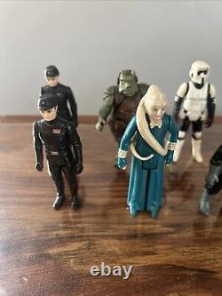 Star Wars Vintage Action Figure Lot of 10 Mixed years 1977-1984 Storm Trooper