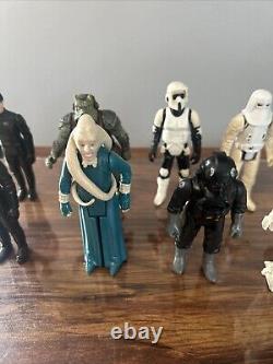 Star Wars Vintage Action Figure Lot of 10 Mixed years 1977-1984 Storm Trooper