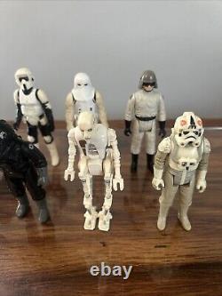 Star Wars Vintage Action Figure Lot of 10 Mixed years 1977-1984 Storm Trooper