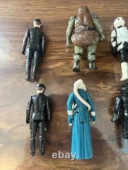 Star Wars Vintage Action Figure Lot of 10 Mixed years 1977-1984 Storm Trooper