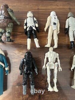 Star Wars Vintage Action Figure Lot of 10 Mixed years 1977-1984 Storm Trooper