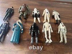 Star Wars Vintage Action Figure Lot of 10 Mixed years 1977-1984 Storm Trooper