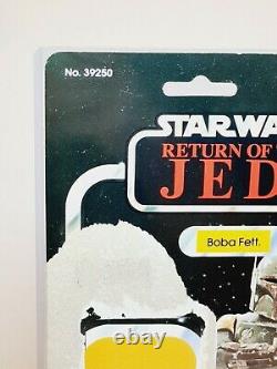Star Wars Vintage Boba Fett ROTJ Cardback 65 Back Rare