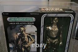 Star Wars Vintage C-3PO C3PO AFA 80 Graded MISB 1978 12 Inch Large Kenner Doll