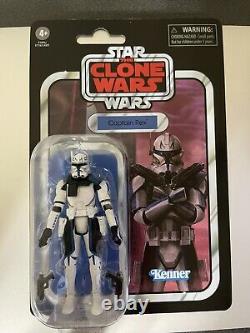 Star Wars Vintage Collection Captain Rex 3.75 Figure The Clone Wars IN STOCK