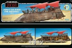 Star Wars Vintage Collection Jabba's Sail Barge The Khetanna+YakFace+Book SEALED