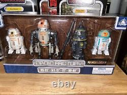 Star Wars Vintage Collection Mandalorian 3.75 Figure Lot Droid Factory